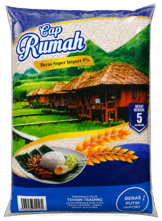 Cap Rumah 5kg rice pack